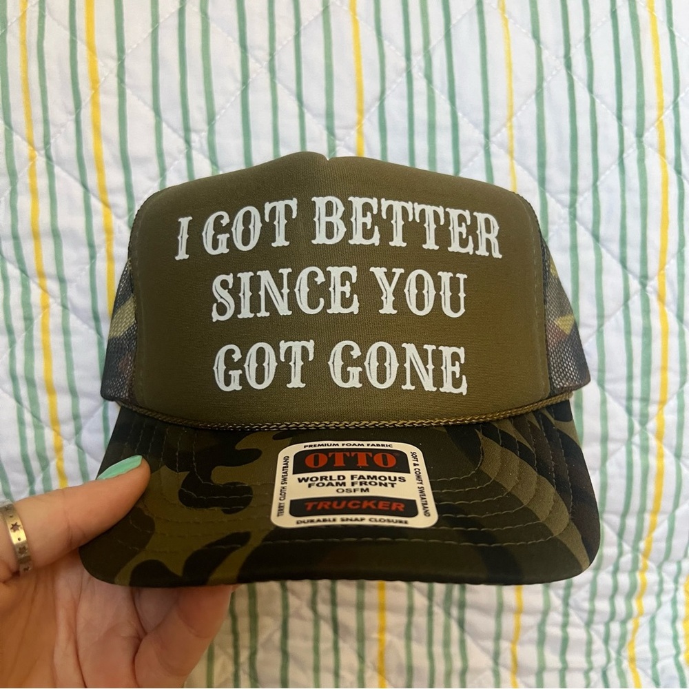 Morgan wallen I got better country trucker hat